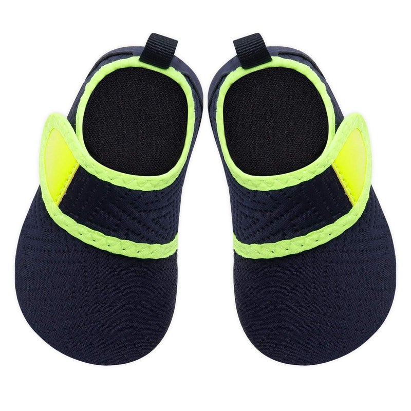 BARERUN Baby Water Shoes Barefoot Skin Aqua Sock Swim Shoes for Beach Swim Pool Blue 12-18 Months Infant - Image 4